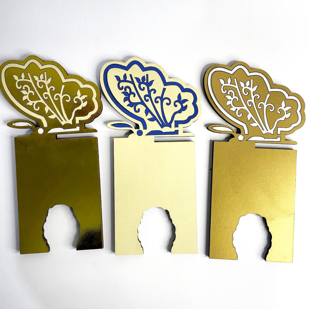 رحل پروانه ای mdf رنگی